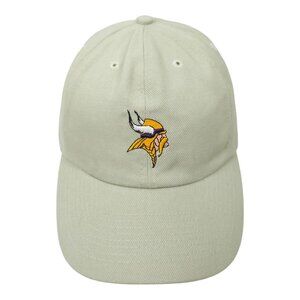 NFL Minnesota Vikings Football Adjustable Size Strapback Cap Baseball Hat Khaki